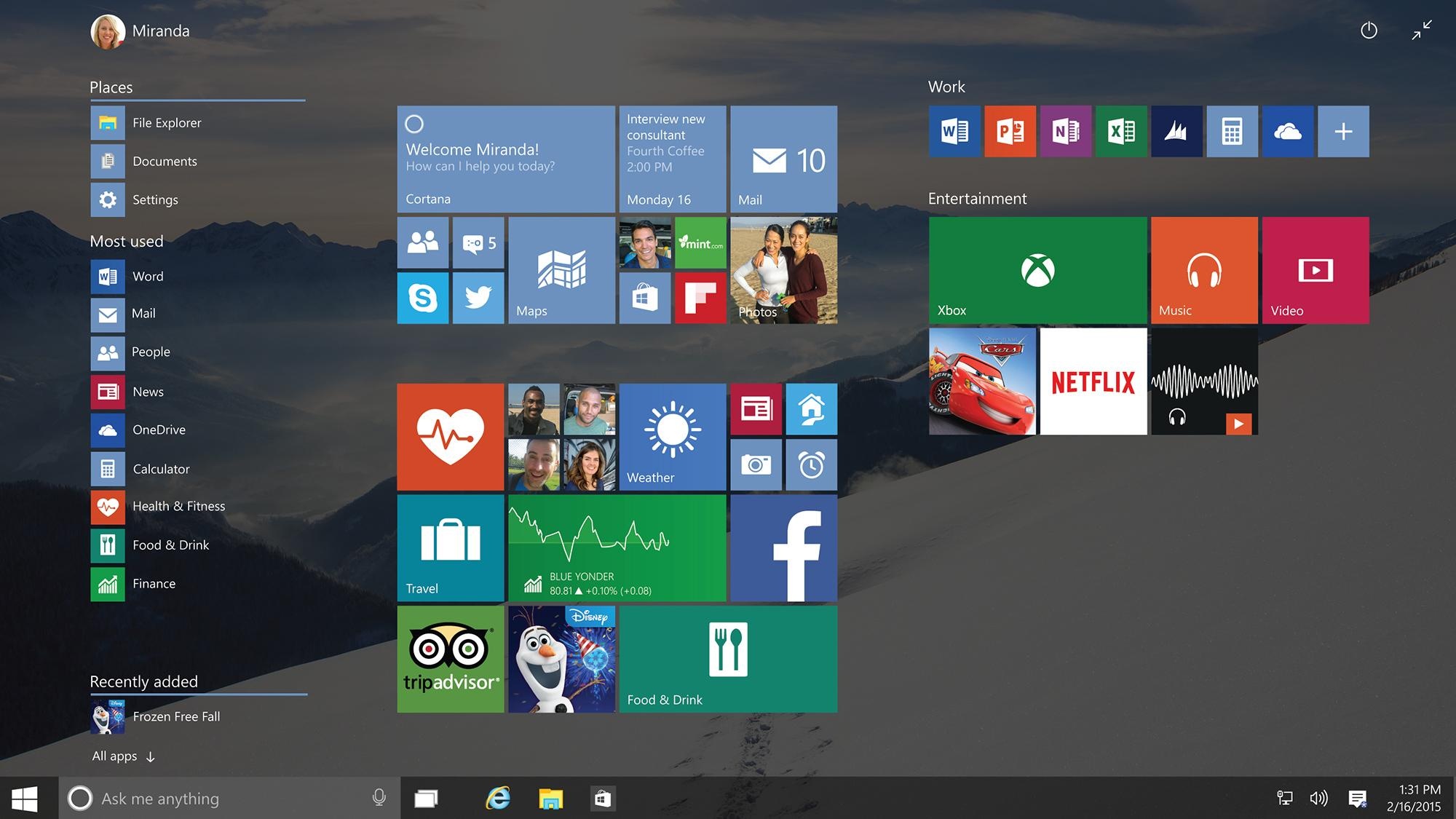 Les nouveautés Windows 10 pour les entreprises