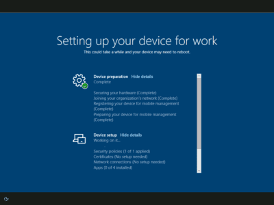 Processus du mode Windows Autopilot user-driven Hybrid Azure AD join ...